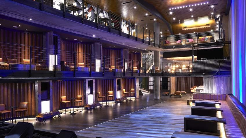music box san diego private events venue stage view